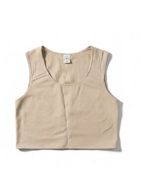 Spectrum Outfitters Short Vest Chest Binder – Size M, Fair Beige New